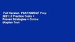 Full Version  PSAT/NMSQT Prep 2021: 2 Practice Tests + Proven Strategies + Online (Kaplan Test