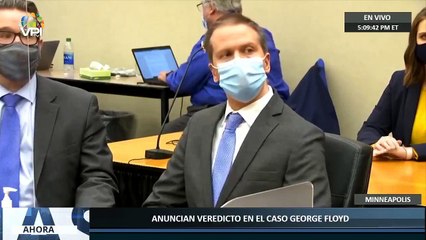 El expolicía Derek Chauvin fue hallado culpable por el asesinato a George Floyd