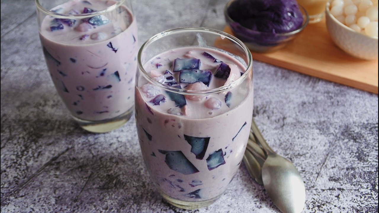 Creamy Ube Jelly Dessert Recipe | Yummy PH