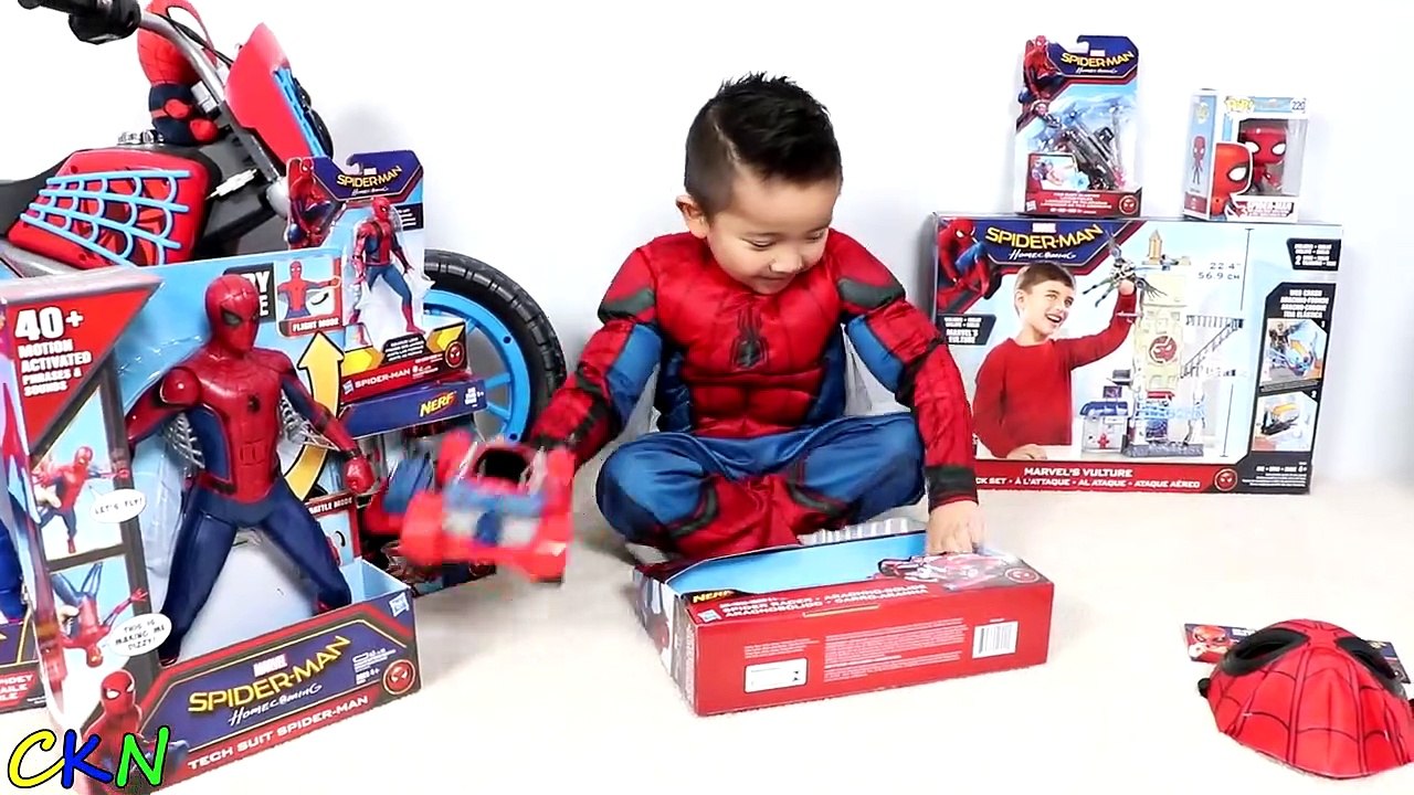 Spiderman sales ckn toys