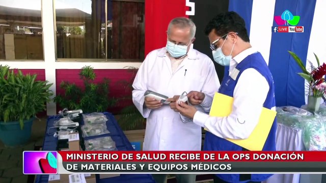 Ministerio de Salud recibe de la OPS donación de materiales y equipos médicos