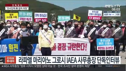 [단독] IAEA 사무총장, 日오염수 조사단에 韓참여 "분명히 희망"