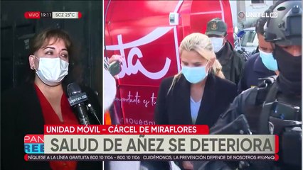 Jeanine tiene una infección urinaria severa; médico recomienda su trasladado a un centro de salud