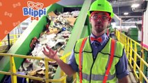 Blippi Explora el Camión de Basura | Aprende Sobre el Reciclaje | Videos Educativos para Niños part 1