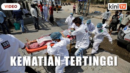 India catat rekod baru kematian harian Covid-19