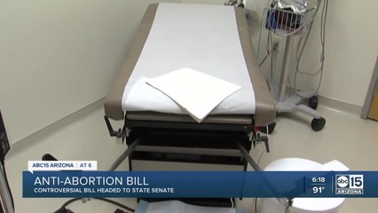 Anti-abortion bill headed to Arizona State Senate