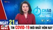Thời sự vtv1 24h ngày hôm nay - Bản tin sáng 21/4 - Tin tức dịch Covid 19 mới nhất  Thời Sự VTV1