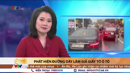 Phát Hiện Đường Dây Làm Giả Giấy Tờ Ô Tô  Tin tức 24h mới nhất