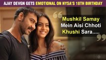 Ajay Devgn Shares Rare Pic With Nysa With A Heartfelt Note On Her Birthday | Fans React