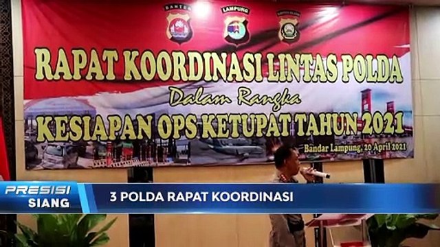 3 Polda Rakor Dukung Larangan Mudik