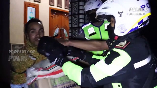 Polres Lumajang Salurkan Bantuan untuk Korban Gempa