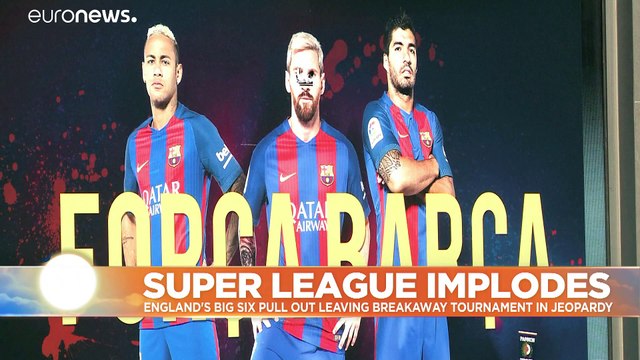 All six English clubs withdraw from European Super League plans