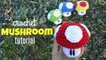 Mario Mushroom Amigurumi Tutorial | Easy Beginner Crochet Step By Step