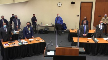 Скачать видео: George Floyd - This is the moment Derek Chauvin was found guilty of George Floyd's murder