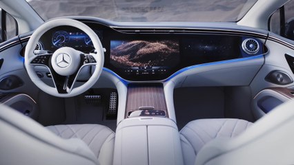 Mercedes EQS EDITION ONE Interior Design Preview