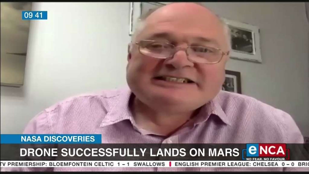 Drone succefully lands on Mars
