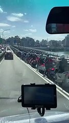 Thán phục ý thức người dân khi bị kẹt xe ở Đài Loan