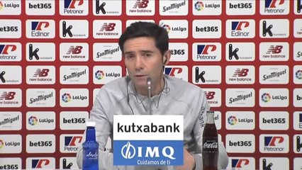 Marcelino: "Ganar al Barça era muy complicado"