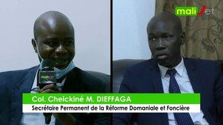 Interview exclusive de Colonel Cheickiné M. Dieffaga, Secrétaire Permanent de la Réforme Domaniale et Foncière - Bamanankan
