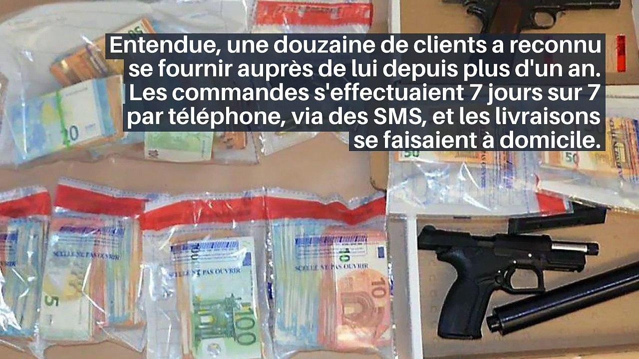 Près de Montpellier : au domicile du trafiquant, cocaïne, argent et pistolet 11.43 avec silencieux_IN