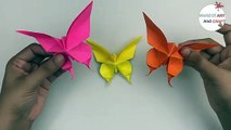 Diy Origami Butterfly / Paper Crafts For School / Paper Craft / Easy Origami / Paper Butterfly