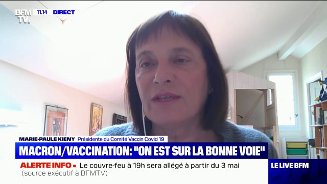 Marie-Paule Kieny, présidente du Comité Vaccin Covid-19: Il faut sûrement élargir les populations qui vont être éligibles à la vaccination