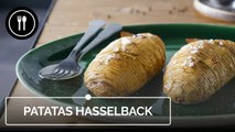 Cómo hacer patatas hasselback de guarnición