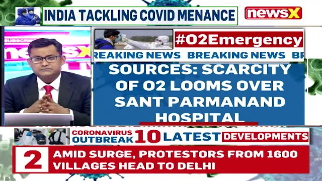 Oxygen Scarcity Looms Over Delhi Hospital Oxygen Left For A Few Hours NewsX(1)