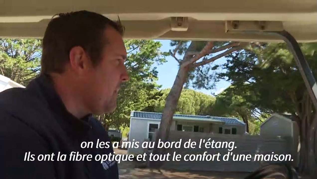 Confinement: sur l'île de Ré, le télétravail au camping
