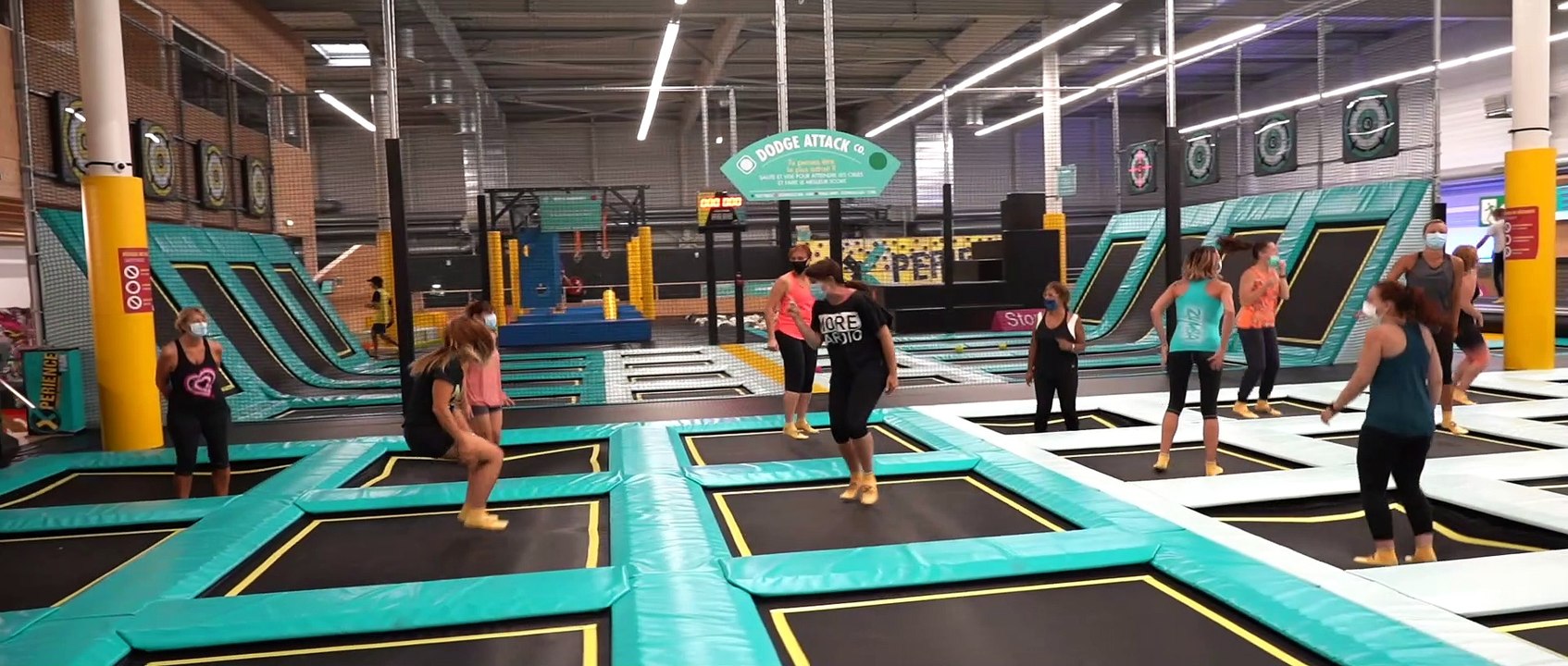 Cours de fitness trampoline à Mulhouse