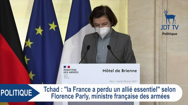 FLORENCE PARLY au sujet du décès d'IDRISS DEBY : la France a perdu un allié essentiel
