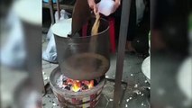 Mangal ateşinde mısır patlatma efsanesi