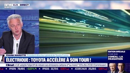 Frank Marotte (Toyota France) : Toyota accélère à son tour dans la voiture électrique - 21/04