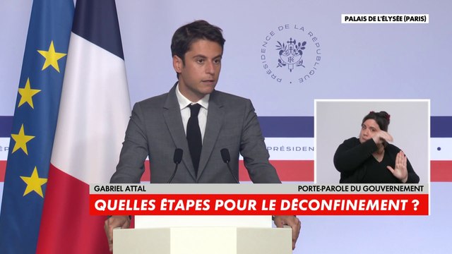 Gabriel Attal : «Le nombre de personnes en réanimation tend à se stabiliser»