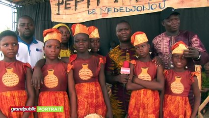 BÉNIN  ZOOM SUR LES PEPIT'ARTS, LES ENFANTS PERCUSSIONNISTES INTERPRÊTES DE MÉDÉDJONOU