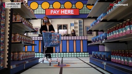 Les musées fermés ? Des artistes créent des produits de supermarché