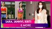 Sara Ali Khan & Janhvi Kapoor Workout Together To Get The Golden Glow; Kriti Sanon Nails The Airport Look
