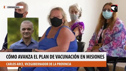 Cómo avanza el plan de vacunación en misiones