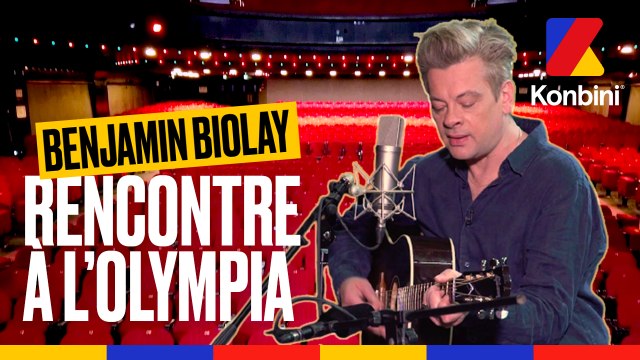 Benjamin Biolay nous accueille à l'Olympia (et suspend le temps) l Entretien & Lives