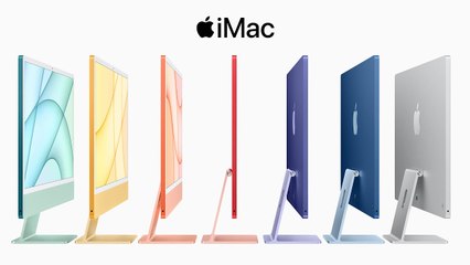 Nuevos iMac: M1 y siete colores