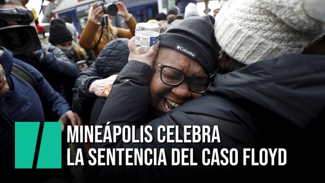 Mineápolis celebra la sentencia del caso Floyd