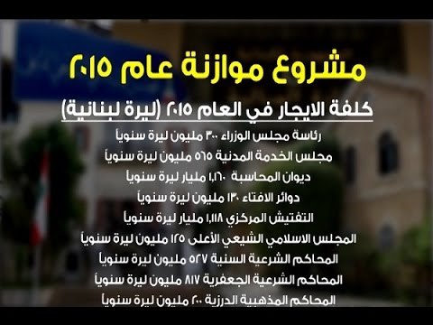 الجديد تحصل على عقد إيجارِ الإسكوا الهدر بالمليارات! - ليال بو موسى