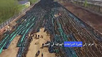 "مقبرة دراجات هوائية مشتركة" في الصين