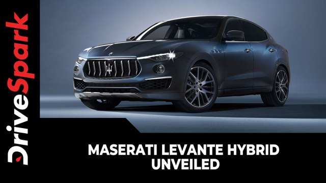 Maserati Levante Hybrid Unveiled | Second Hybrid Vehicle From Maserati