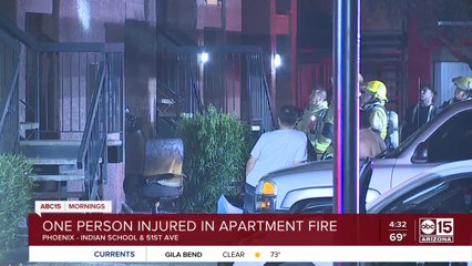 Apartment fire breaks out near 51st Avenue and Indian School Road