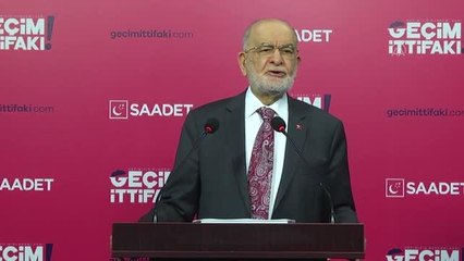 Saadet Partisi Genel Başkanı Karamollaoğlu'ndan "kişi başına 1000 lira destek verilsin" önerisi (1)