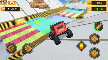 Monster Truck Game Impossible Car Stunts 3D - 4x4 GT Truck Race Driver - Android GamePlay #2