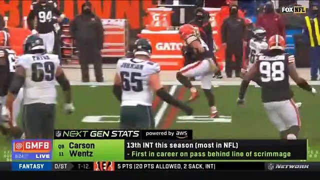 Good Morning Football | Peter Schrager Backlash Philadelphia Eagles Loss Over Cleveland Browns