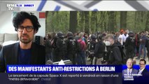 Allemagne: manifestation anti-confinement à Berlin