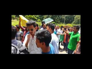 চবিতে ছাত্রলীগের বাধায় পণ্ড শিক্ষক-শিক্ষার্থীদের মানববন্ধন - jagonews24.com